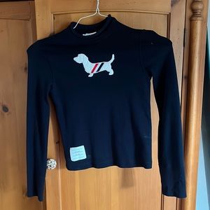 Thom Browne Mock neck Hector Sweater
